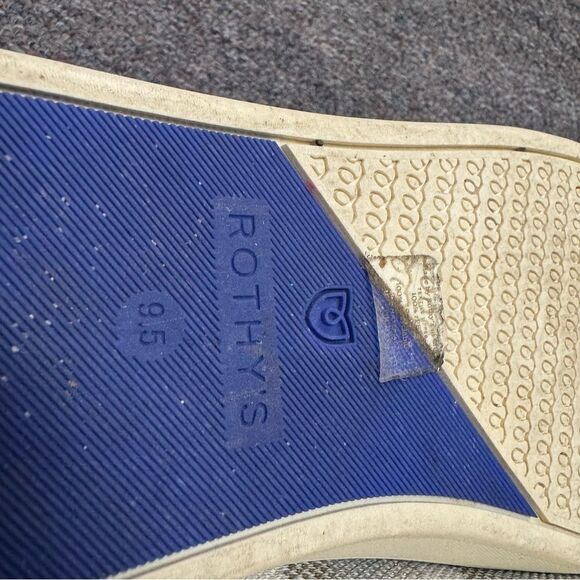 Rothy’s Golden Stripe Slip On Shies Size 9.5 - Picture 7 of 8